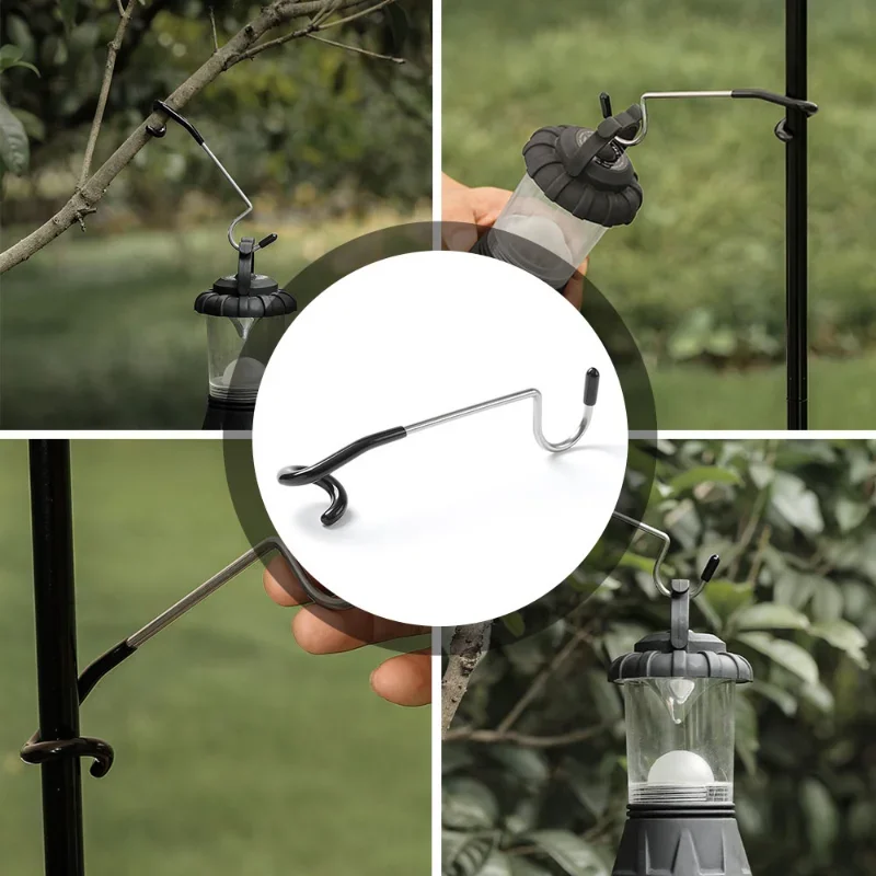 Camping Cooking Hanger - Haki ze stali nierdzewnej typu S