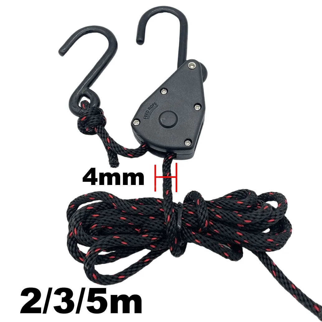 Camping Cooking Hanger - 4mm 2/3/5m napinacz kempingowy namiot do