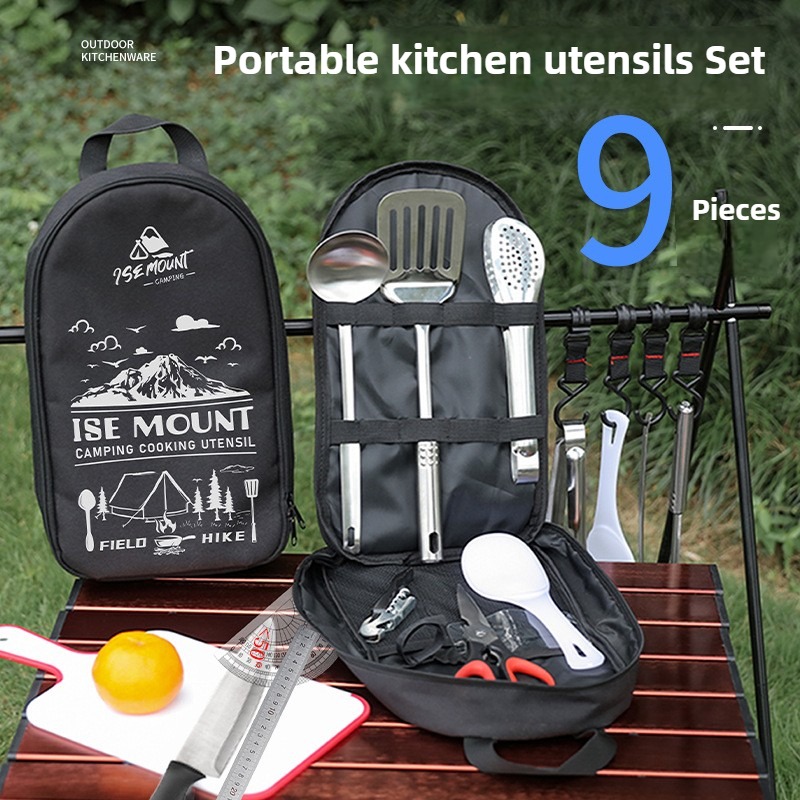 Camping Cooking Set 2 Person - ISE MOUNT Zestaw naczyń kuchennych na