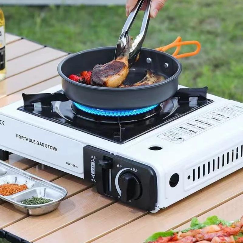 Camping Cooking Set Compact - Przenośny kuchenka gazowa na butan do