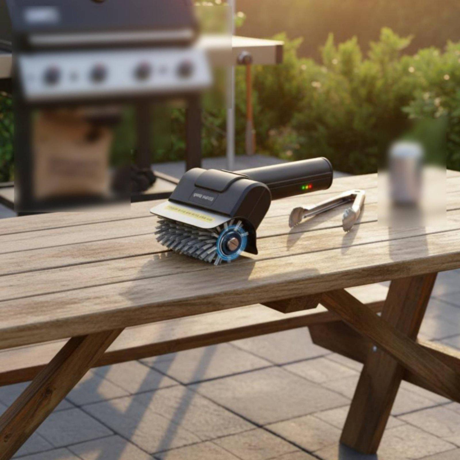 Camping Cooking Electric - Elektryczna szczotka do grilla ładowana przez