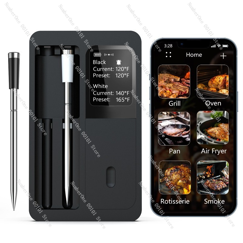 Meat Thermometer Camp - Bezprzewodowy termometr do mięsa Bluetooth z