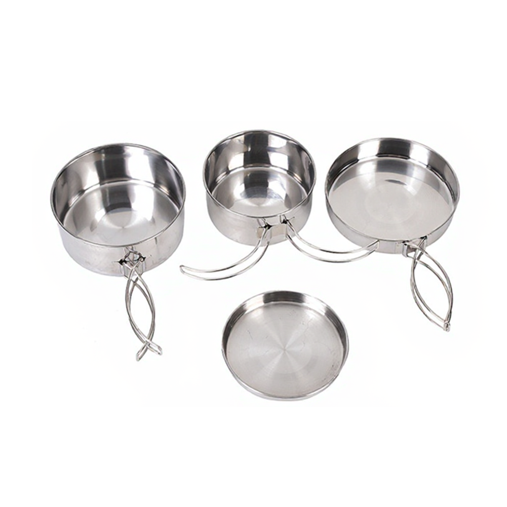 4-częściowy zestaw do gotowani – Nesting Camping Cooking Set recenzja i cena