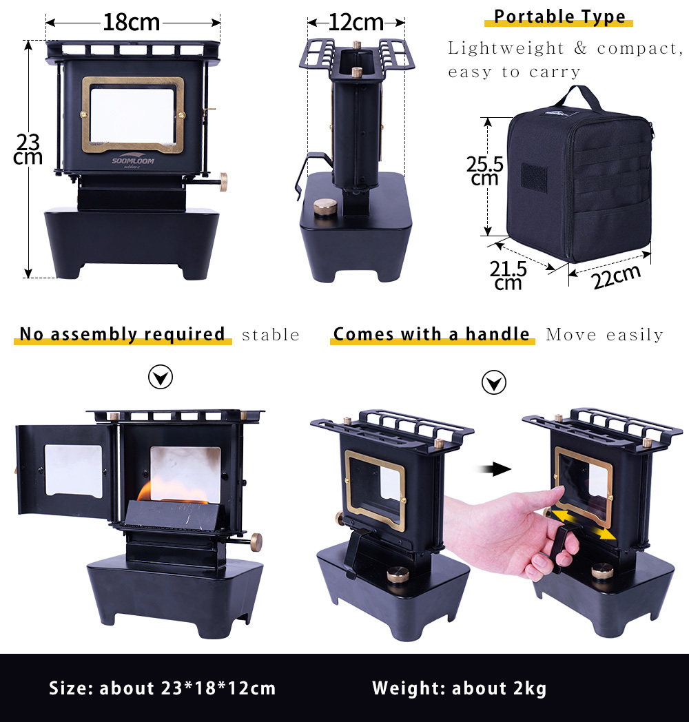Soomloom Retro Lampa Olejowa d – Campfire Cooking recenzja i cena