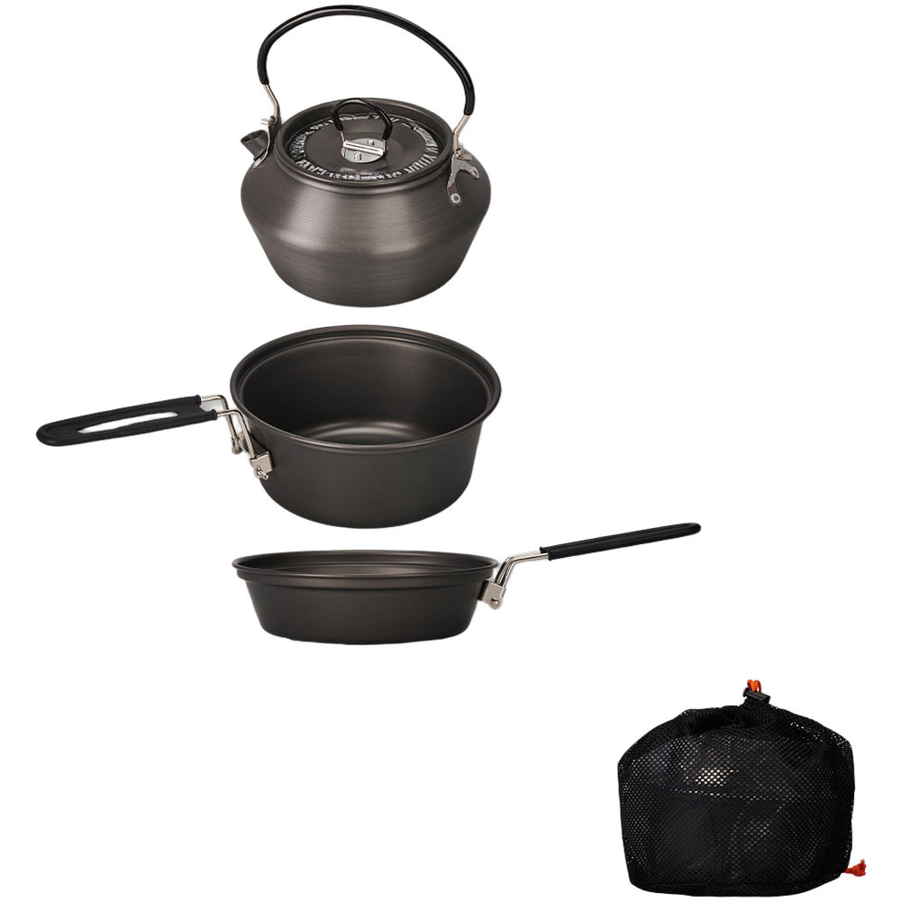 Lekki aluminiowy zestaw naczyń – Camping Cooking Pot recenzja i cena