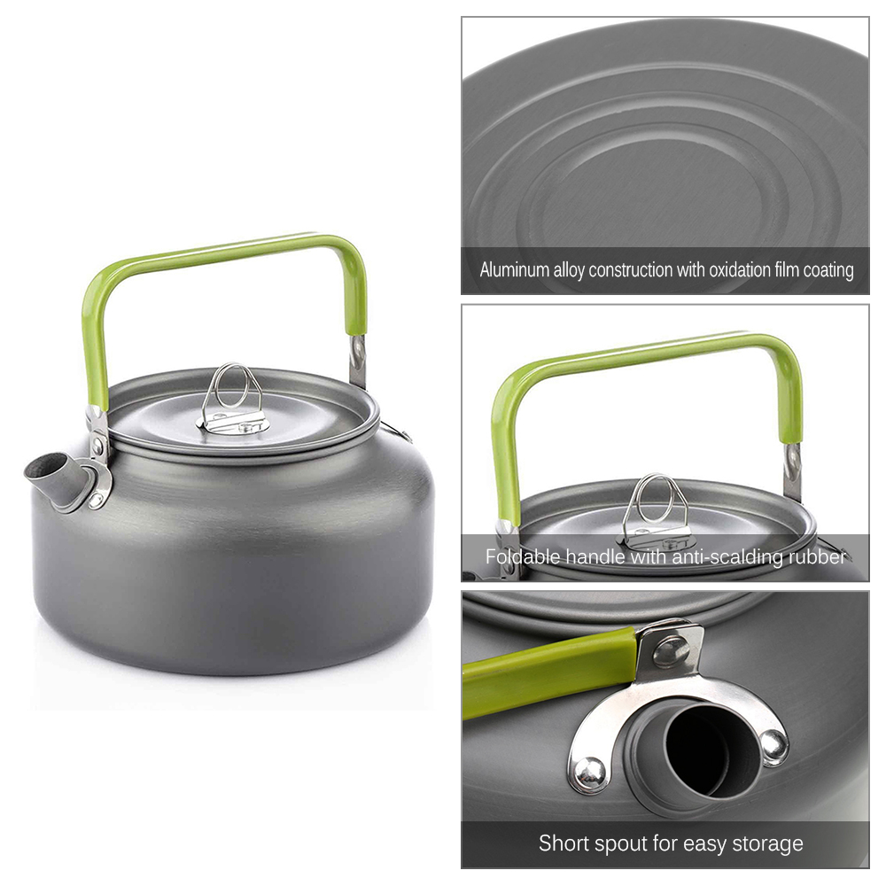 Przenośny czajnik wodny na zew – Camping Cooking Set Compact recenzja i cena
