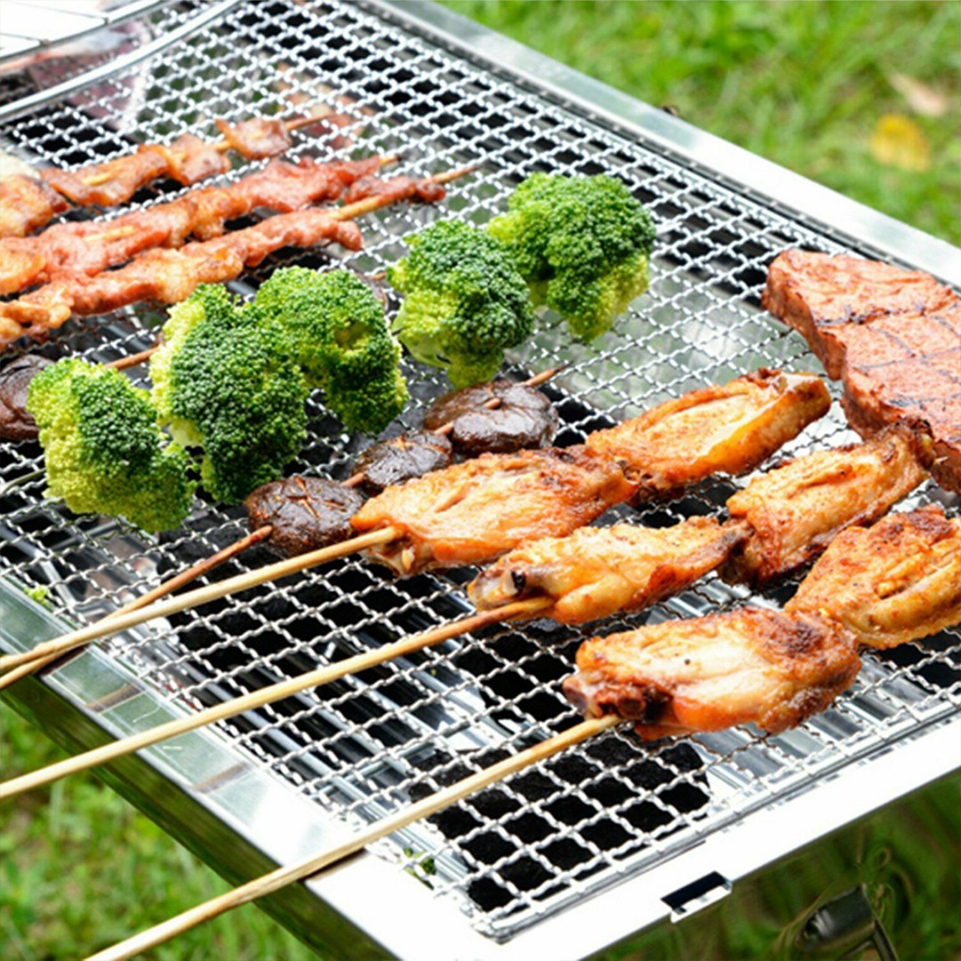 1 sztuk/2 sztuk 50*38cm grill  – Camping Cooking Vegetables recenzja i cena