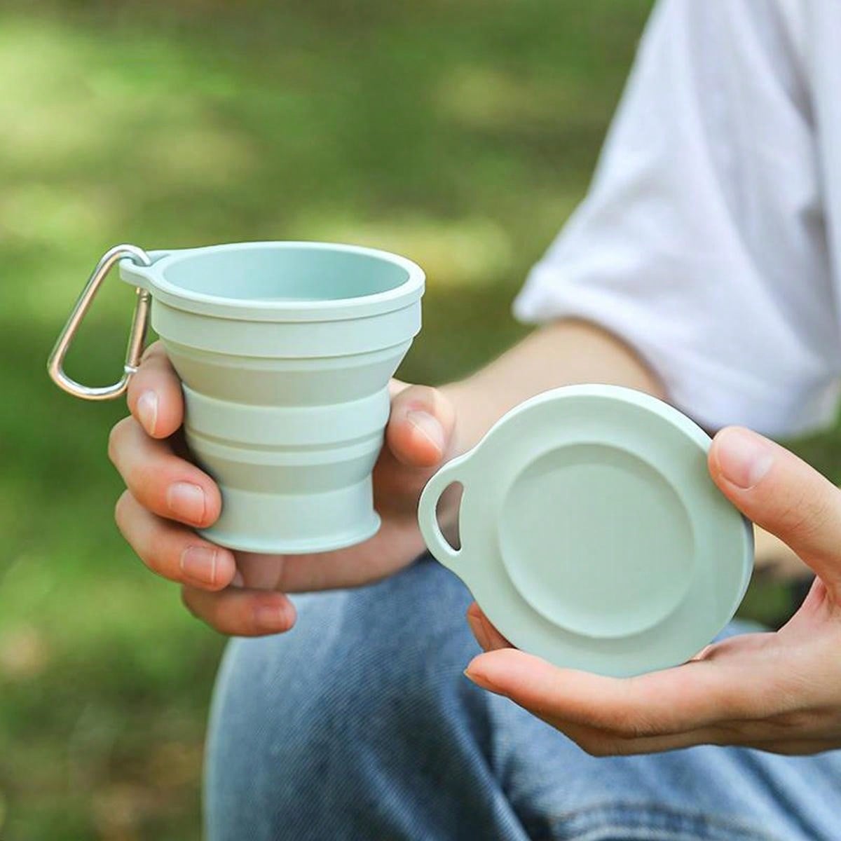 Składany kubek podróżny Leesep – Camping Cooking Pot recenzja i cena