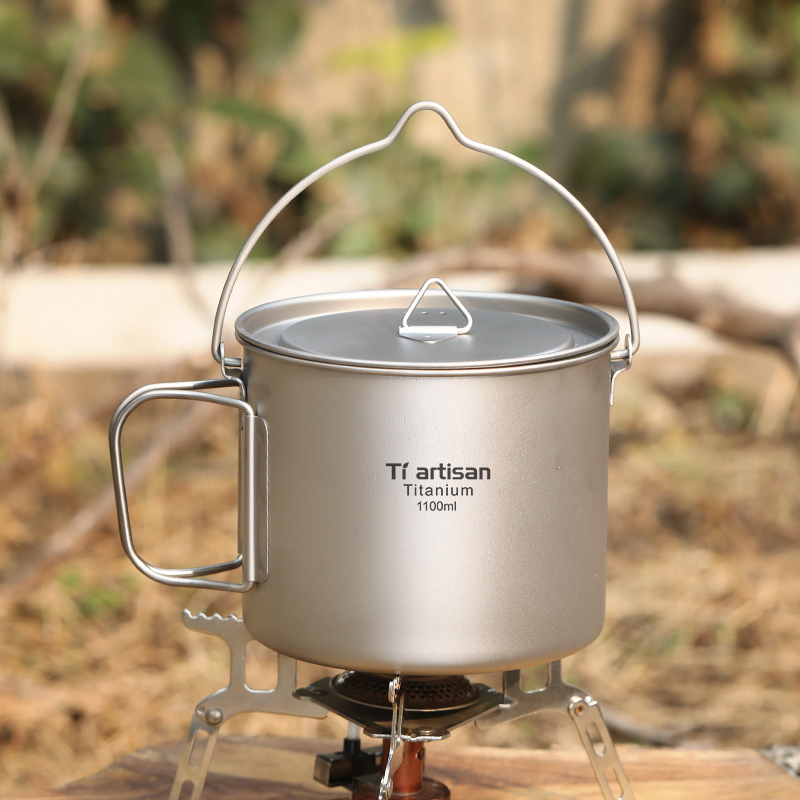 Tiartisan Tytanowy Garnek Kemp – Camping Cooking Pot With Lid recenzja i cena