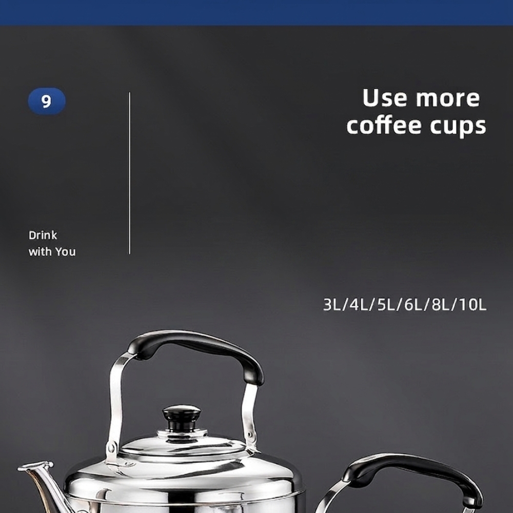 Czajnik z gwizdkiem o dużej po – Camping Cooking Vessel recenzja i cena