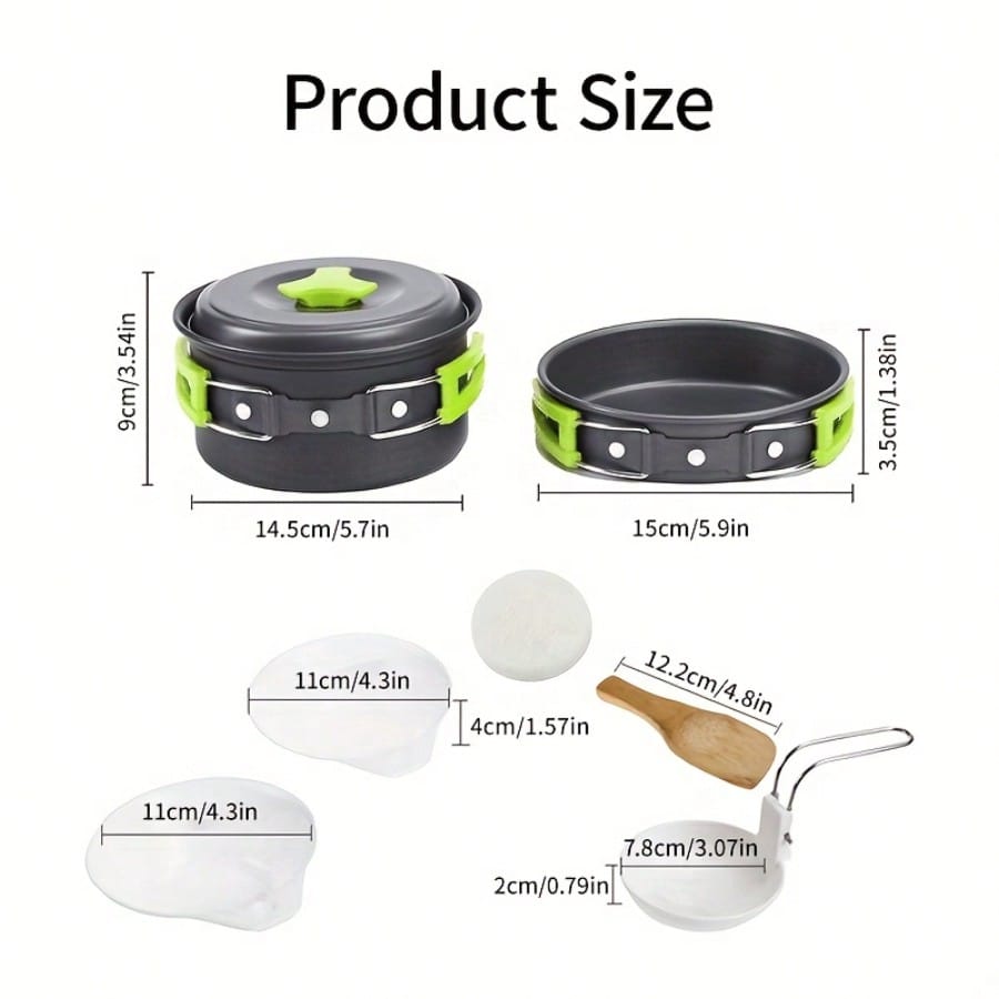 Zestaw do gotowania na kemping – Camping Cooking Pot recenzja i cena