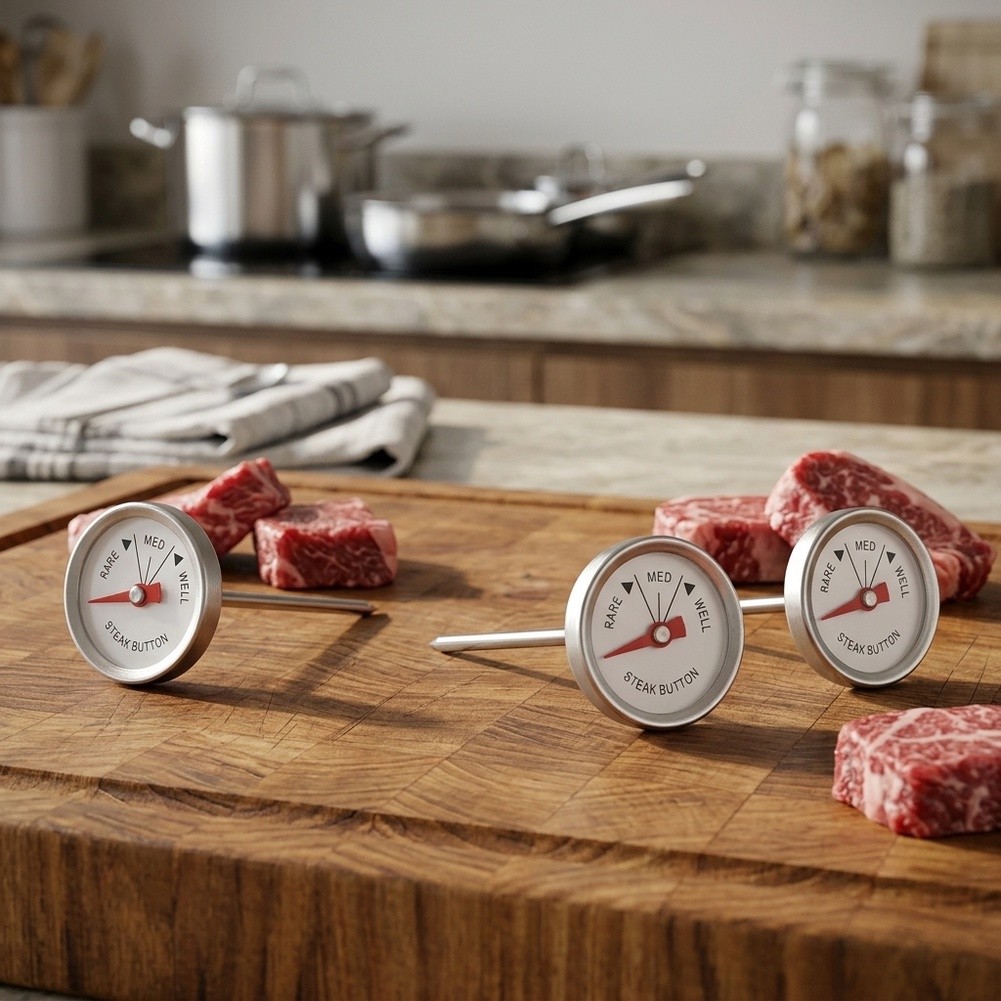 4-częściowy zestaw termometrów – Meat Thermometer Camp recenzja i cena