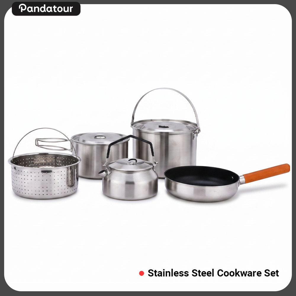 Pandatour Outdoor Camping 5-cz – Camping Cooking Pot recenzja i cena
