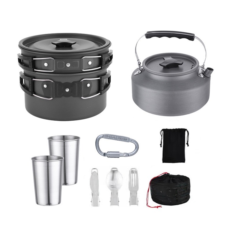 Zestaw naczyń kuchennych na 2- – Camping Cooking Set 2 Person recenzja i cena