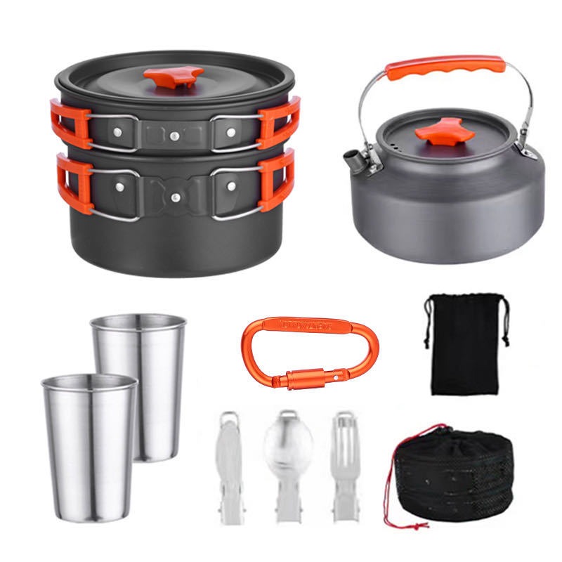 Zestaw naczyń kuchennych na 2- – Camping Cooking Set 2 Person recenzja i cena
