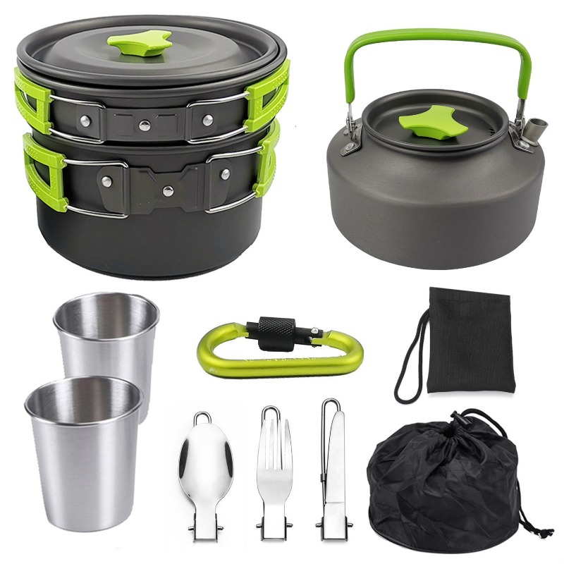 Zestaw naczyń kuchennych na 2- – Camping Cooking Set 2 Person recenzja i cena