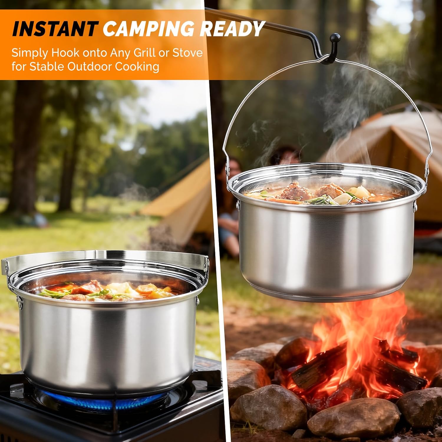 6-częściowy zestaw naczyń kuch – Campfire Cooking recenzja i cena