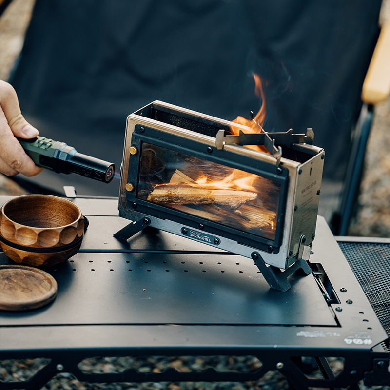Przenośna kuchenka na drewno G – Campfire Cooking recenzja i cena