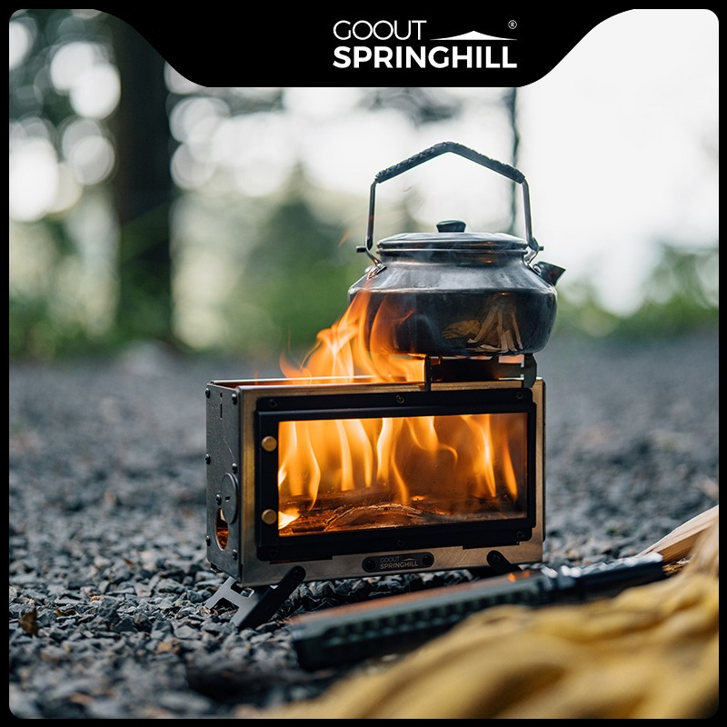 Przenośna kuchenka na drewno G – Campfire Cooking recenzja i cena