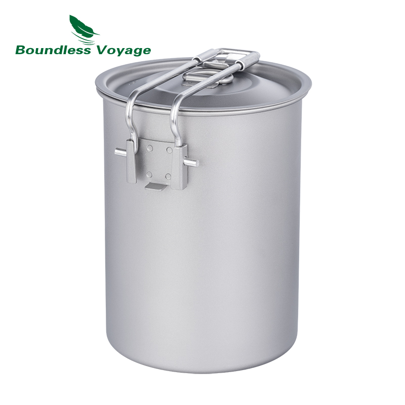 Boundless Voyage 900ml Titaniu – Camping Cooking Pot With Lid recenzja i cena