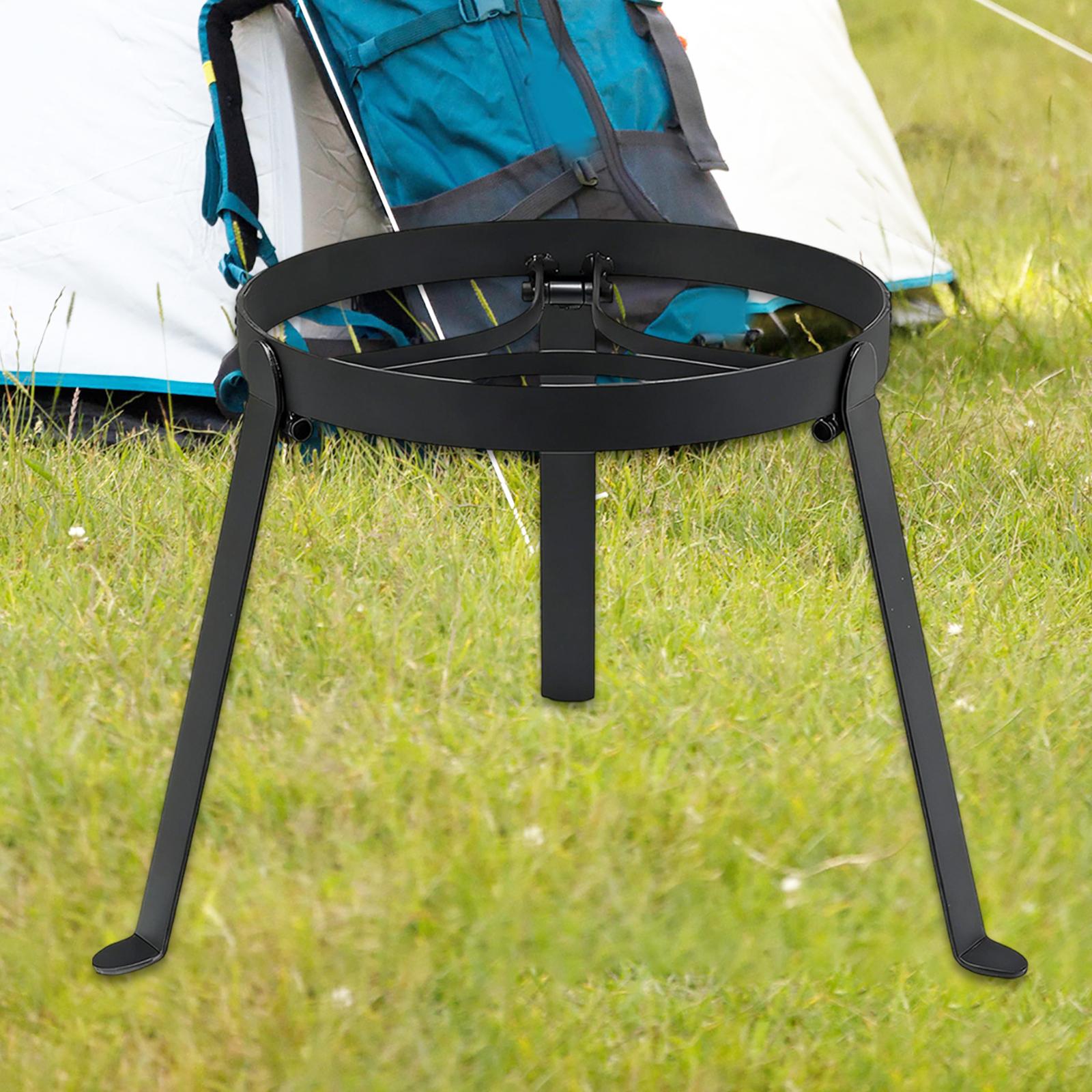 Składany żelazny trójnóg do go – Campfire Cooking recenzja i cena