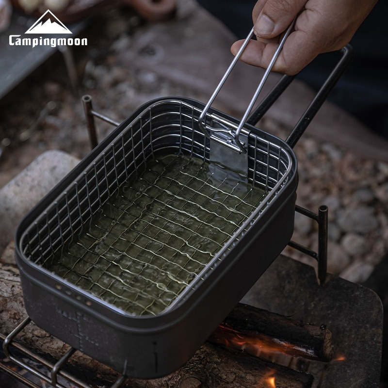 CAMPINGMOON S-1218 Składana si – Camping Cooking Set Compact recenzja i cena