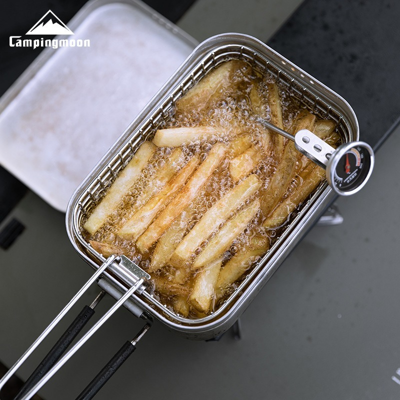 CAMPINGMOON S-1218 Składana si – Camping Cooking Set Compact recenzja i cena