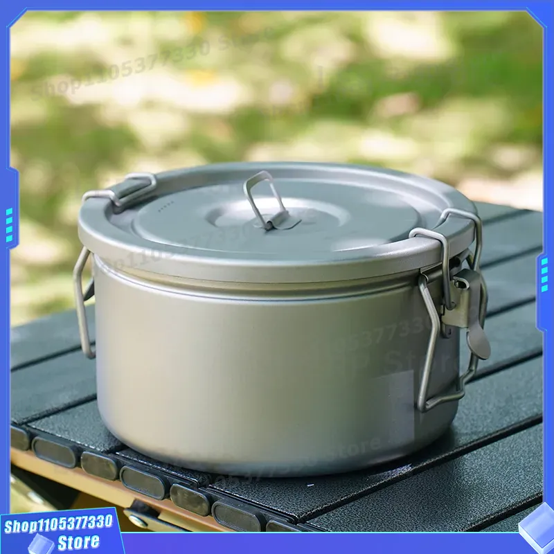 Garnek kempingowy z czystego t – Camping Cooking Vessel recenzja i cena