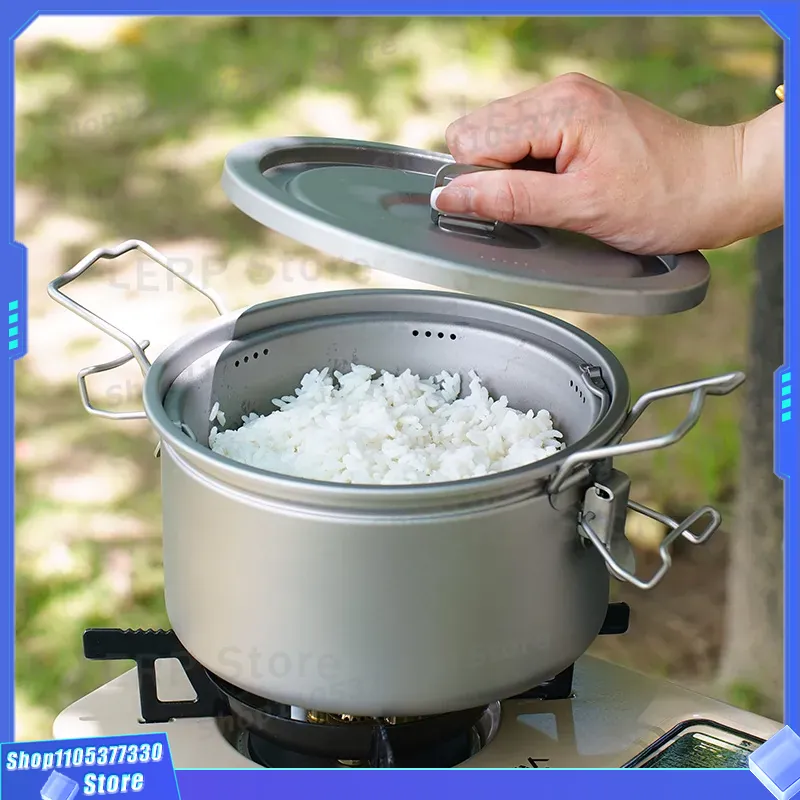Garnek kempingowy z czystego t – Camping Cooking Vessel recenzja i cena