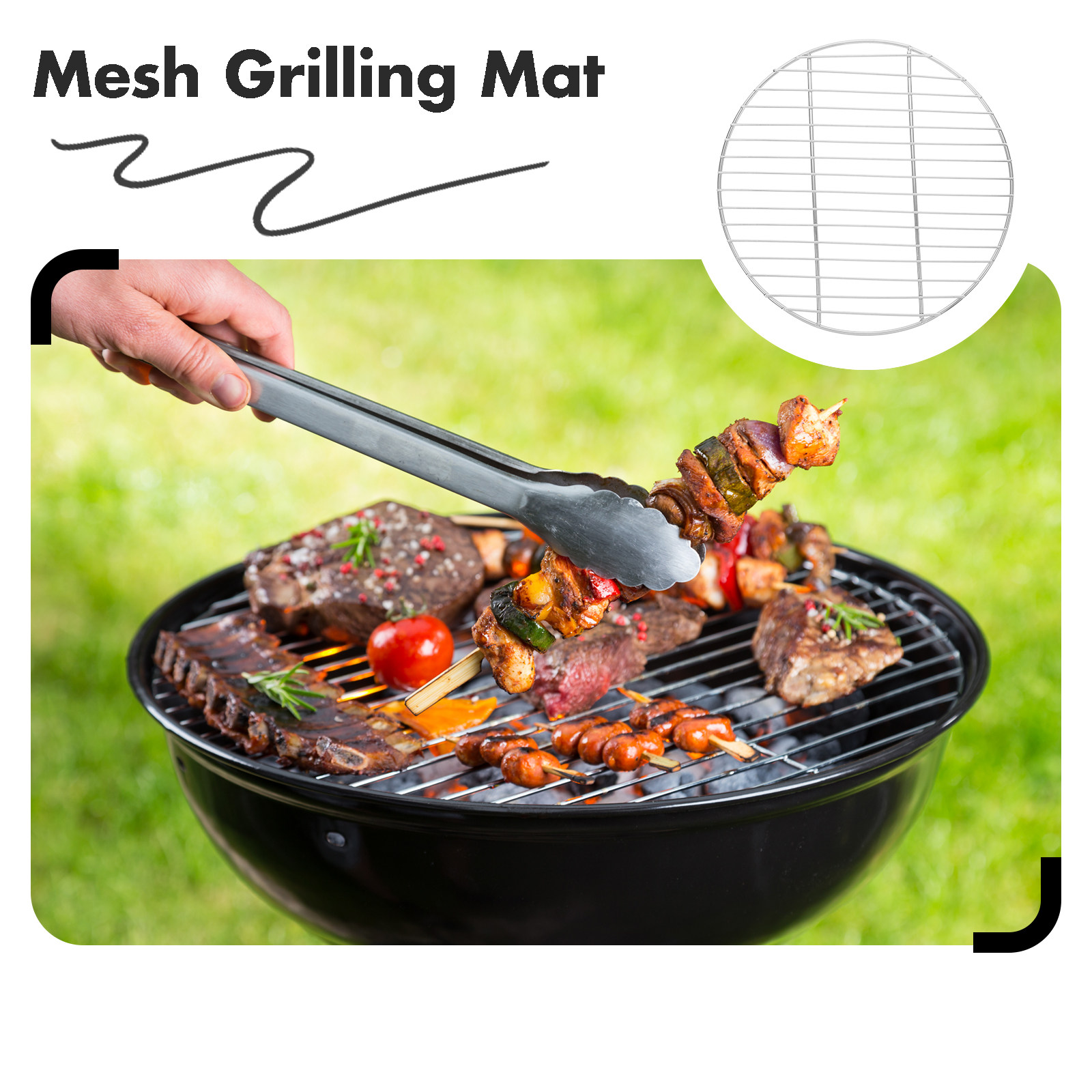Przenośna, metalowa siatka do  – Camping Cooking Vegetables recenzja i cena