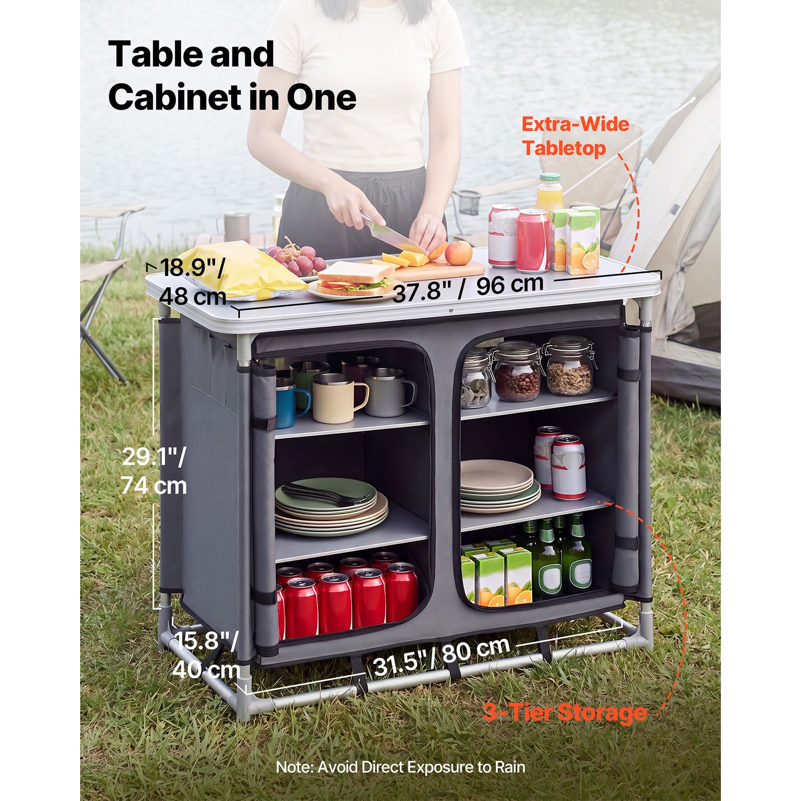 Szafka do przechowywania na ke – Camping Cooking Set Compact recenzja i cena