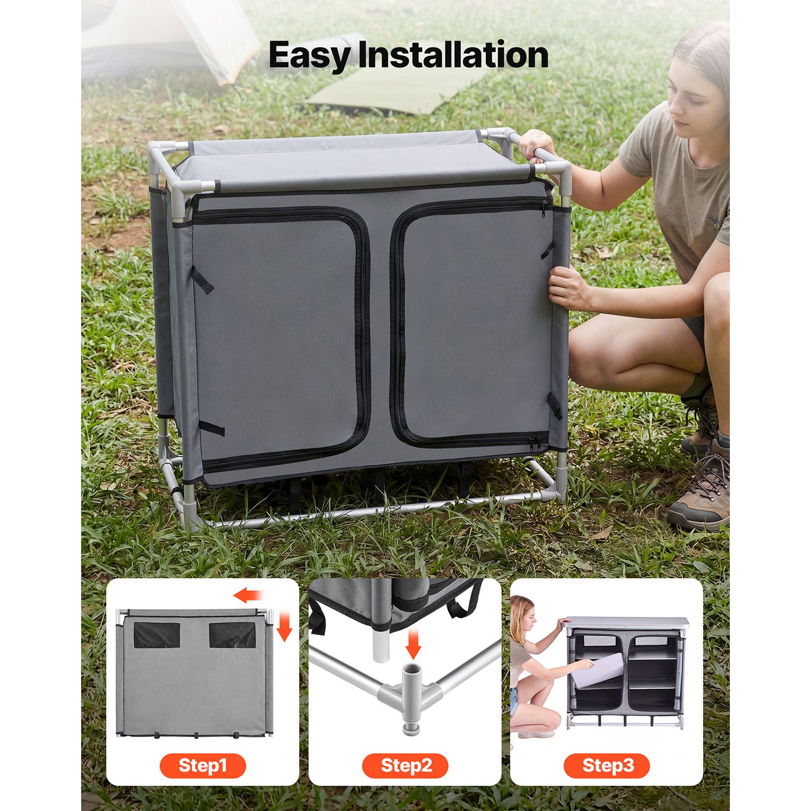Szafka do przechowywania na ke – Camping Cooking Set Compact recenzja i cena