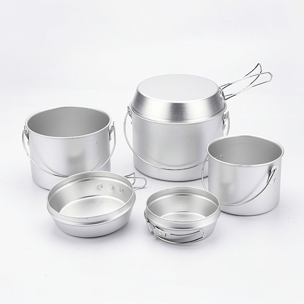 Zestaw aluminiowych garnków ke – Camping Cooking Set Compact recenzja i cena