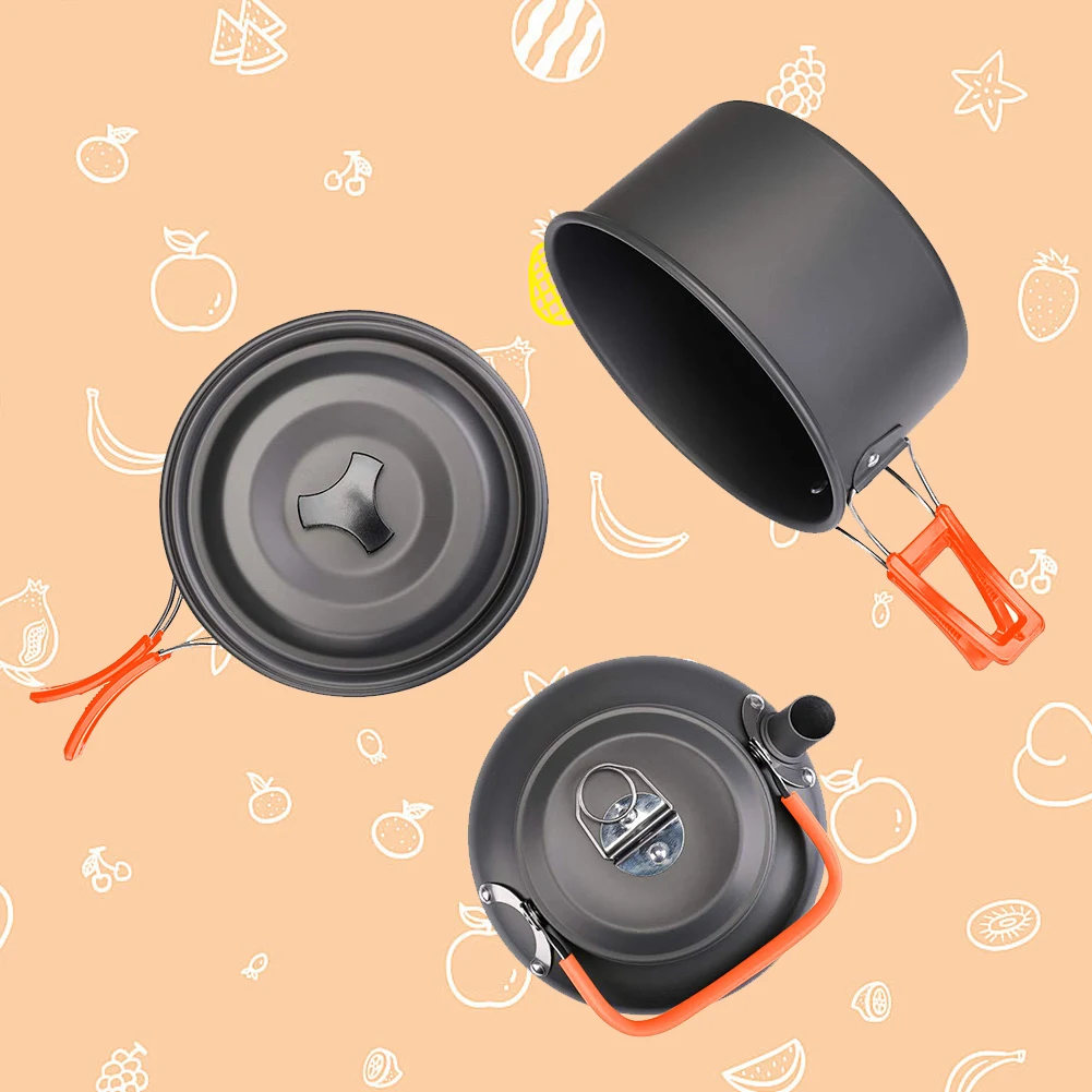 Zestaw naczyń kempingowych Cza – Camping Cooking Pot recenzja i cena