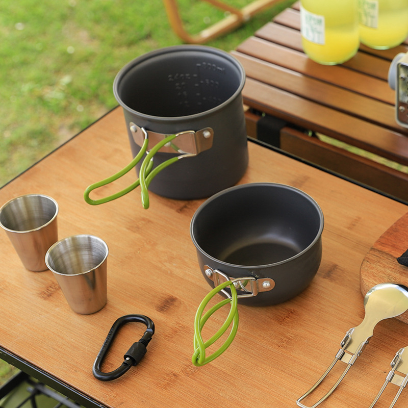 Zestaw naczyń kuchennych do bi – Camping Cooking Set Compact recenzja i cena