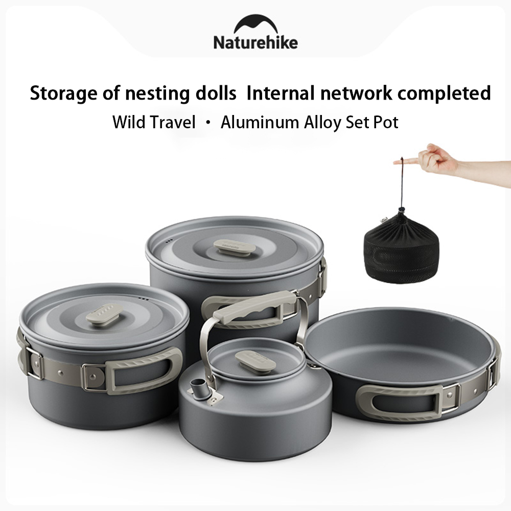 Naturehike zestaw garnków outd – Camping Cooking Pot recenzja i cena