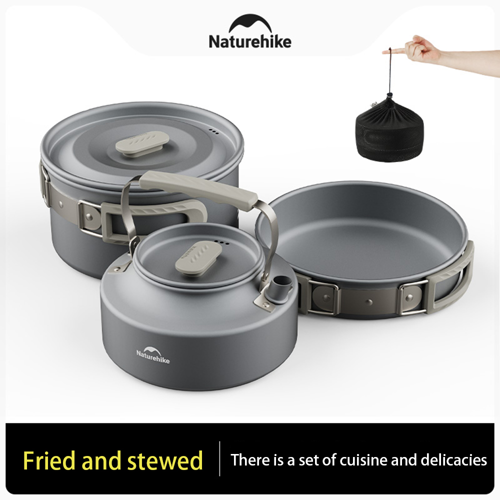 Naturehike zestaw garnków outd – Camping Cooking Pot recenzja i cena