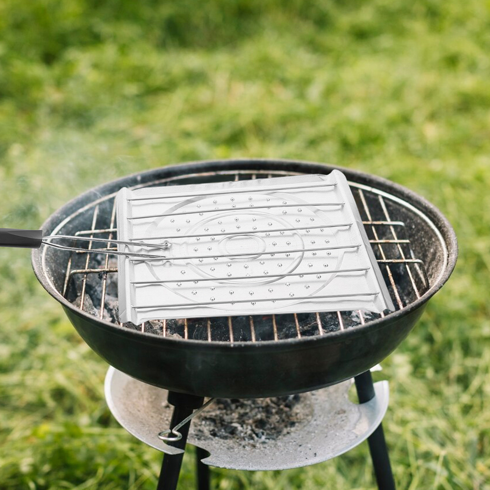 Składana, perforowana ruszt do – Camping Cooking Vegetables recenzja i cena