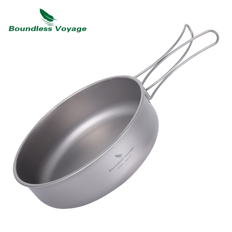 Boundless Voyage Camping garne – Camping Cooking Pot With Lid recenzja i cena
