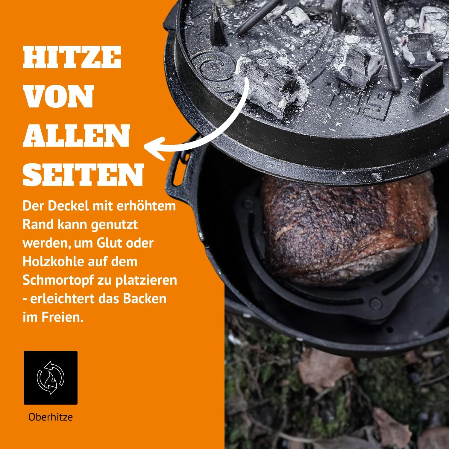 Wstępnie przyprzona żeliwna pa – Campfire Cooking recenzja i cena